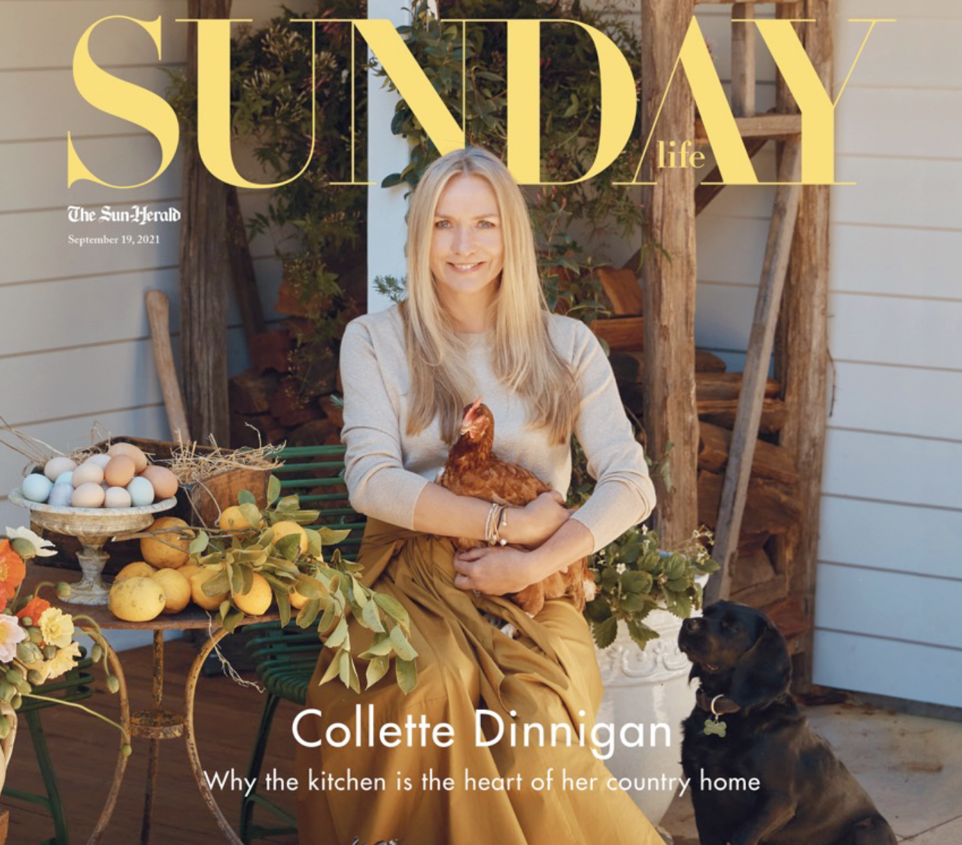 Collette Dinnigan The Sun Herald - Sunday Life September 2021