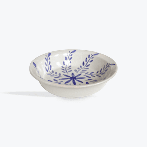 Collette Dinnigan Blue Swirl Ceramic Soup Bowl