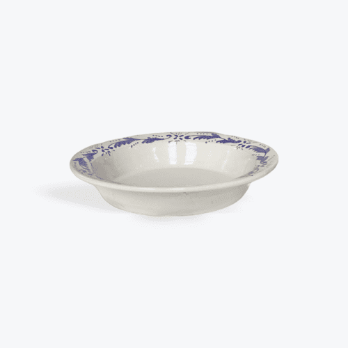 Blue Fiori Ceramic Large Bowl