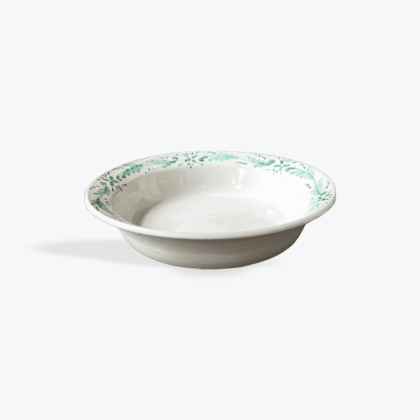 Fiori Green-Swirl Soup Bowl 2