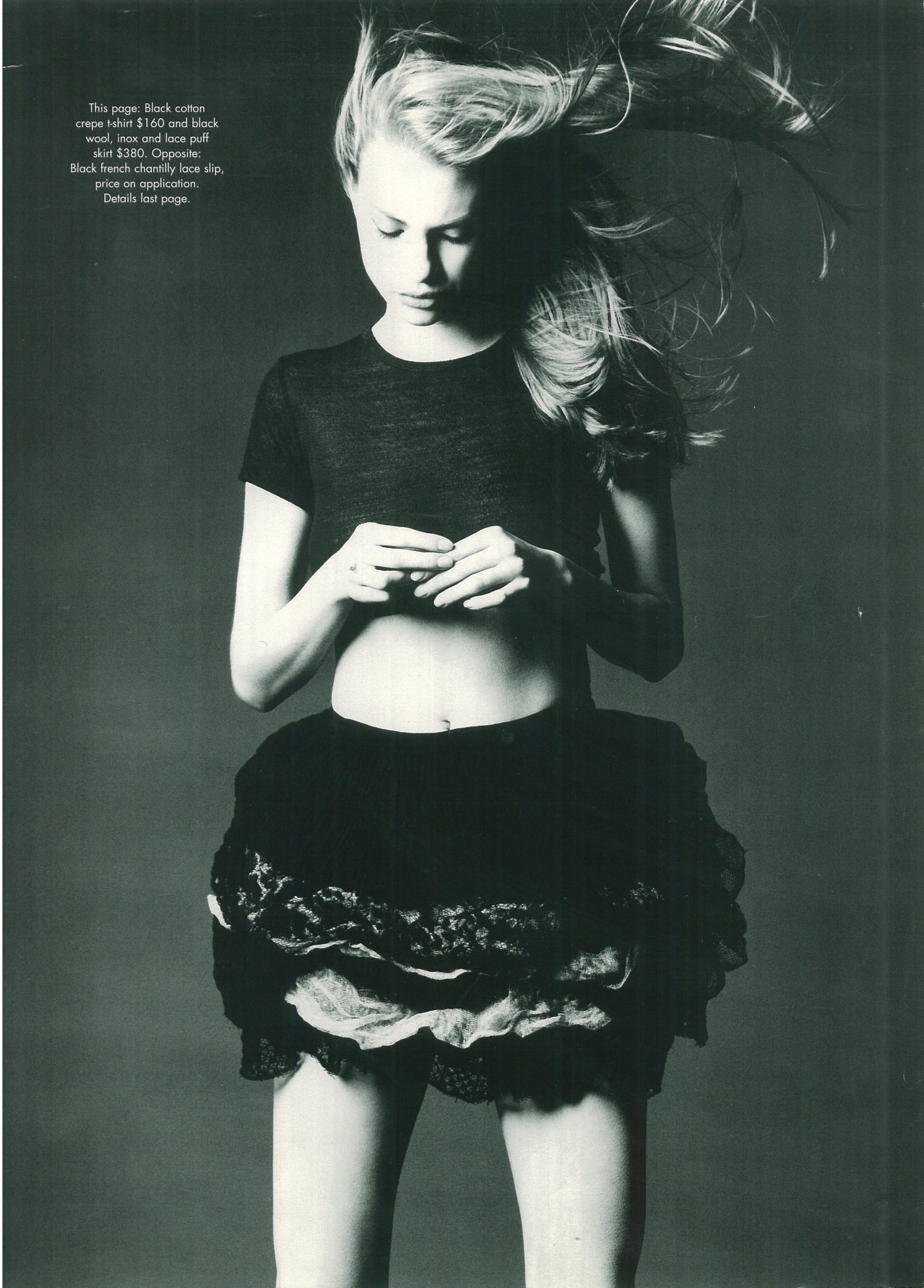 1996 Style 1996 Australian Style Fashion Editorial - Collette Dinnigan