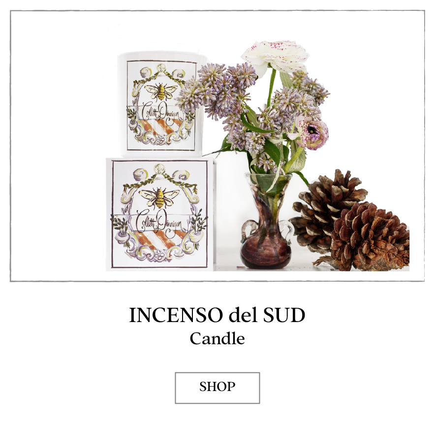 Collette Dinnigan Candles Inspired by Italy made in Australia Incenso del Sud