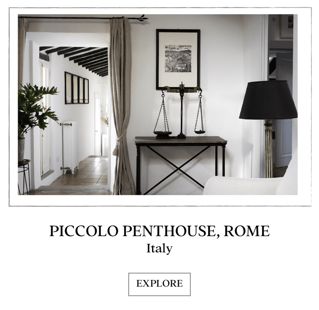 Collette Dinnigan Interiors Piccolo Penthouse Rome