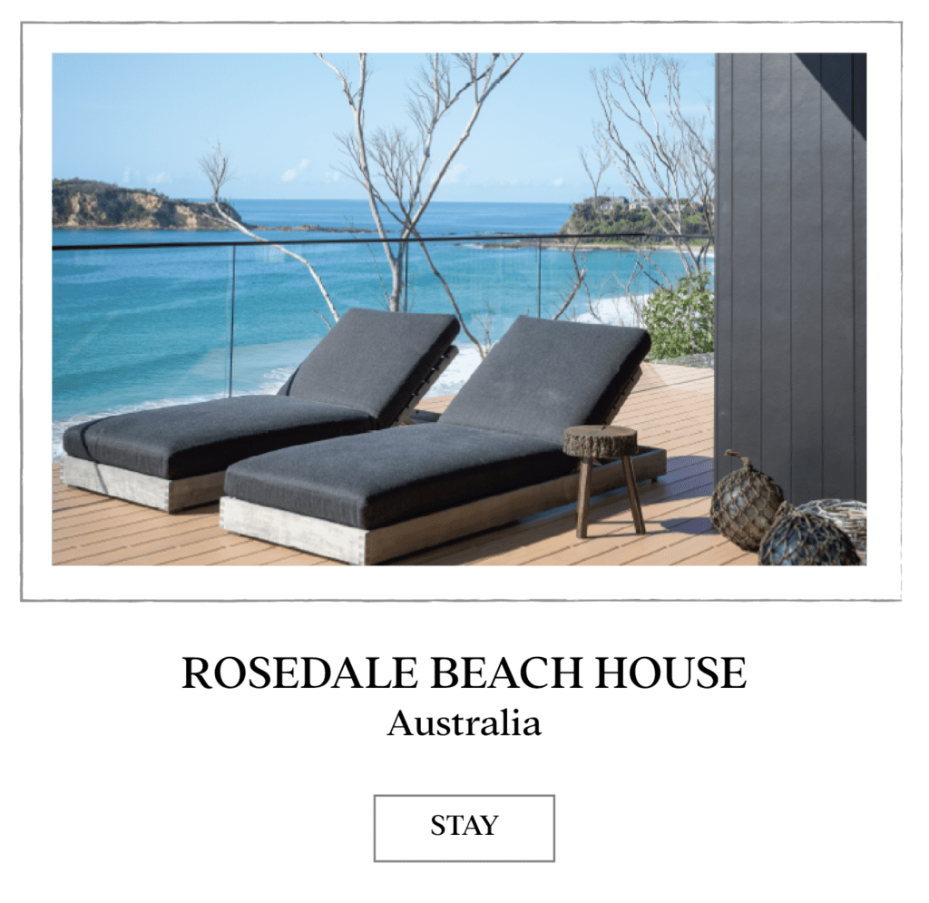 Collette Dinnigan Stay Rosedale Beach House Australia