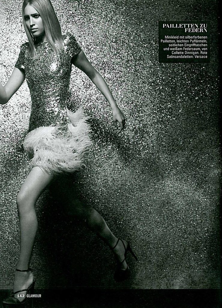 October 2008 Glamour Germany Collette Dinnigan Fashion Editorial