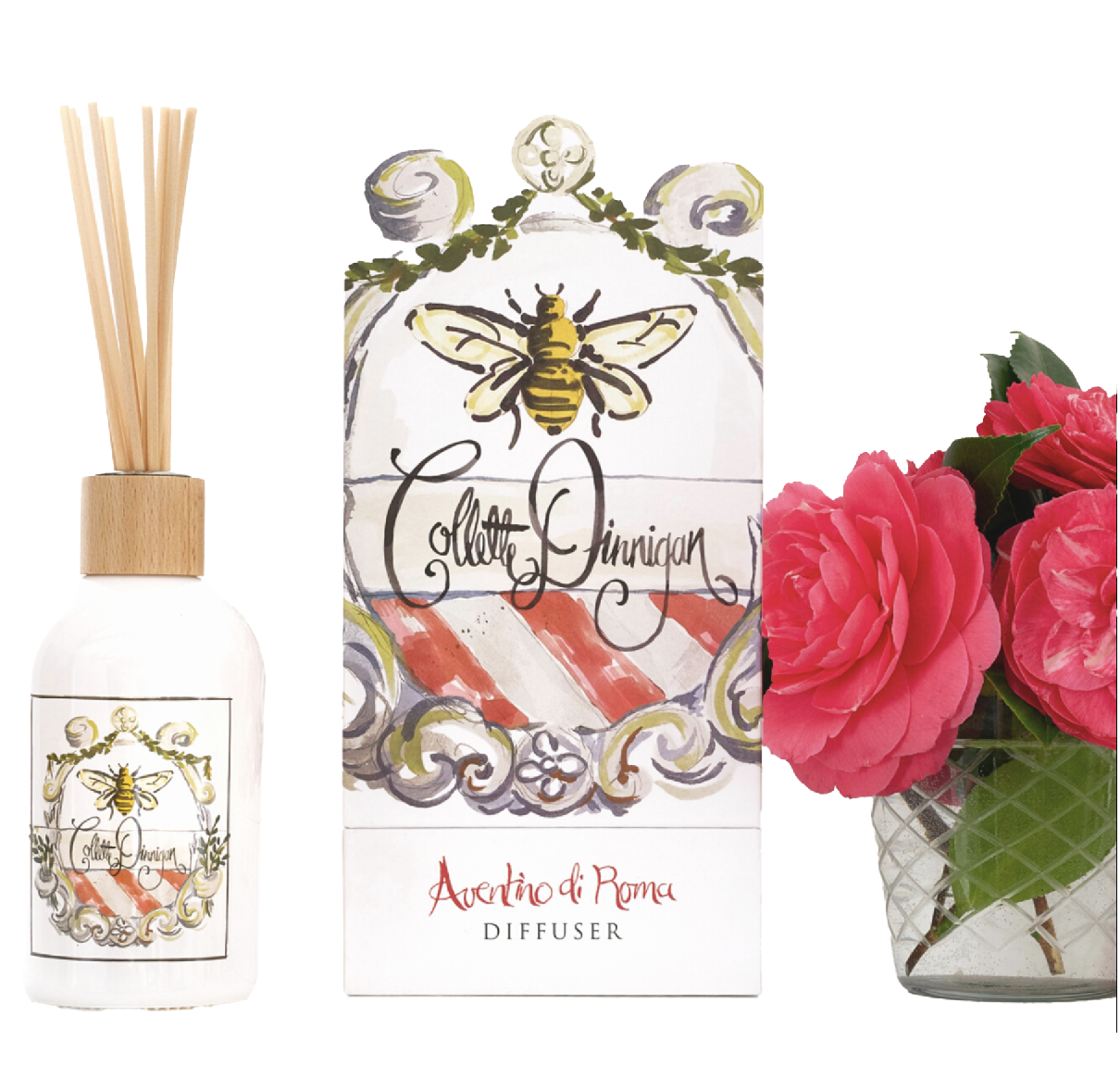 Collette Dinnigan Room Diffusers Inspired by Italy made in Australia Avento di Roma