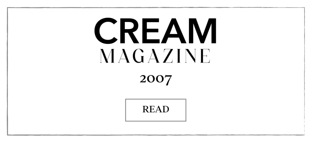 Collette Dinnigan Press Cream 2007
