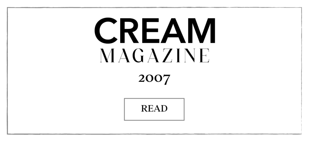Collette Dinnigan Press Cream 2007