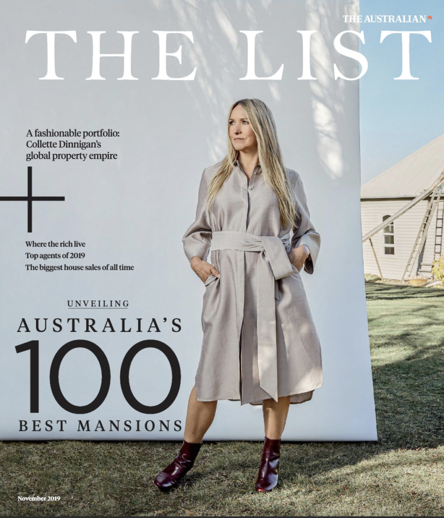 November 2019 Mansion 100 The Australian with Collette Dinnigan