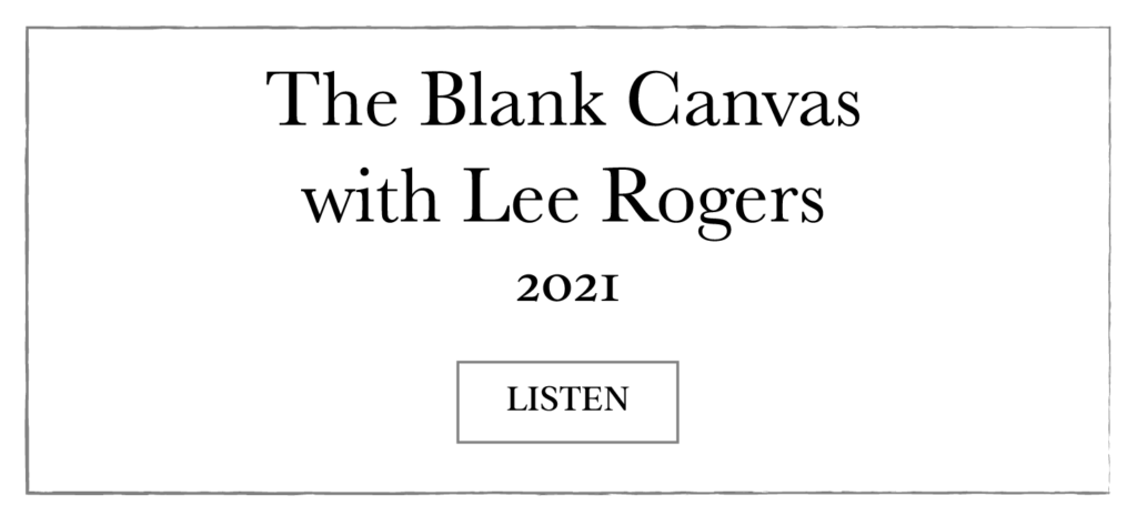 Podcast with Collette Dinnigan and Lee Rogers Blank Canvas